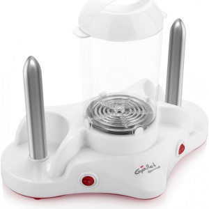 Aparat de preparat Hot Dog GALLET Gourmet MAH502, 380 W, 2 tepuse, accesorii pentru oua - Img 3