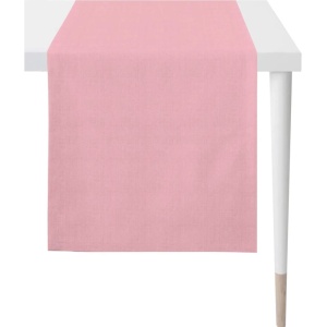 Apelt fata de masa textil 44x140 cm, roz - Verificat A · Re-Bloom