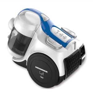 Aspirator fara sac Heinner Cyell HVC-MC700WB, 700 W, 2 l, Sistem ciclonic, HEPA 10, Albastru/Alb - Img 3
