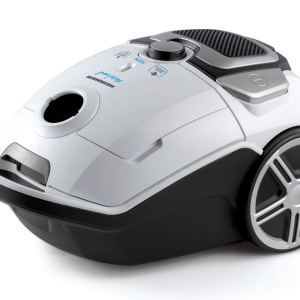 Aspirator Heinner HVC-M700WH Putere 700W, Filtru HEPA 12, Perie ECO, Sac textil 3L, Tub din metal, Viteza variabila, Alb - Img 3