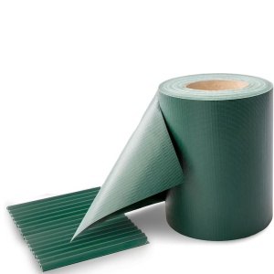 Banda de gard, Protectie vant, DAWIDU, PVC, 35 x 0.19 m, 35 m, Verde, 26 cleme montare, Resigilat, Grad A