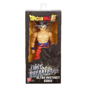 Bandai Dragon Ball Limit Breaker figurina Ultra Instinct Goku, 30cm, 5 puncte articulare, rezistenta, ambalaj grafica japoneza - Verificat A · Re-Bloom