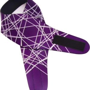 Banderola pentru inot Lightening, neopren, violet/alb, marimea M