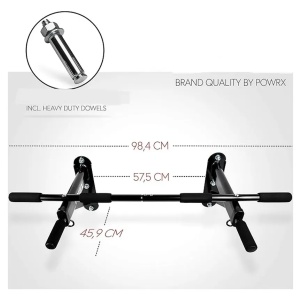 Bara de tractiuni, pentru montare pe perete, inclusiv antrenament, instructiuni de montare, Sarcina maxima 136 kg, Resigilat, Grad A - Img 5