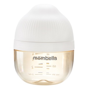 Biberon Anticolici Mombella Breast-Like, 120ml, Tetina S flux lent, PPSU, Ivory - Img 2