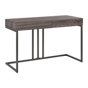 Birou ALESSIA decor, culoare de nuc, 120/50/76 cm - Img 1