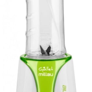 Blender Smoothie maker GALLET MILLAU MS590, 350 W, bol 600 ml BPA free, alb cu verde - Img 1