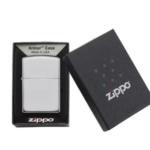 Bricheta Zippo Armor High Polish Chrome, Resigilat, Grad A