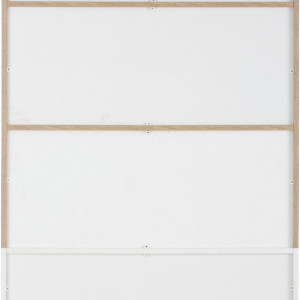 Bufet Horizon, MDF/ lemn, alb, 141 x 90cm - Img 6