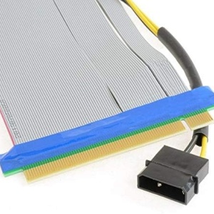 Cablu prelungitor alimentare placa grafica PCI 10Gtek, 16X la 16X, multicolor