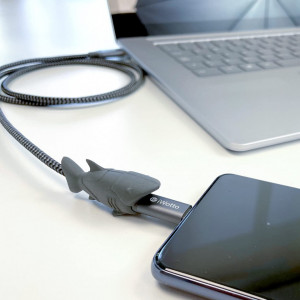 Cablu USB tip C Iwotto, USB 3.0, gri, 1 m - Img 6