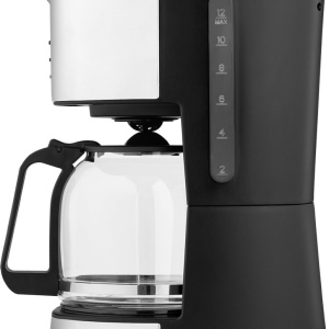 Cafetiera ECG KP 2125 Supreme, 900 W, 1.5 L, 12 cesti, LCD, bol din sticla - Img 2