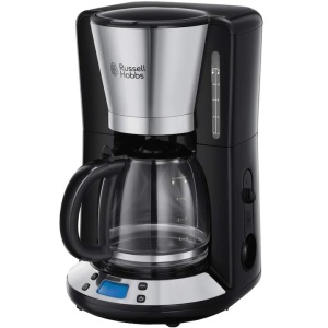 Cafetiera Russell Hobbs Victory 24030-56, 1100 W, 1.25 L, Timer LCD, Tehnologie WhirlTech, Inox, Resigilat, Grad A