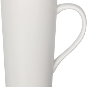 Cana Smilatte, ceramica, alb, 9,1 x 15,5 cm, 591 ml