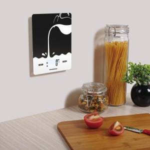 Cantar de bucatarie Heinner HKS-BK5USB, 5Kg, Display LCD, Control Touch, Gradare: 1g, Functie cantarire lichide, Negru - Img 4