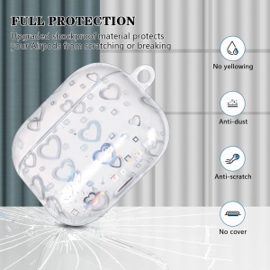 Carcasa de protectie pentru Airpods 3 Newseego, TPU/metal, multicolor