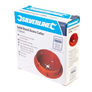 Carota cu disc Silverline, 110 mm