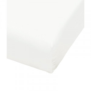 Cearsaf, bumbac, alb, 140-160 x 200 cm
