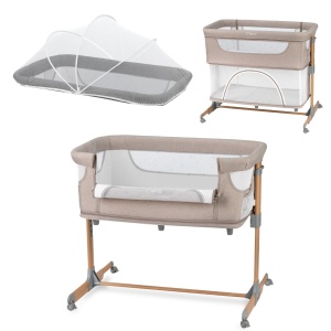 Co-sleeper MoMi, Smart Bed 4 in 1 - Beige - Img 2