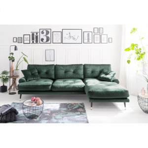 Coltar Tomlin, textil, verde, 88 x 285 x 155 cm - Img 3