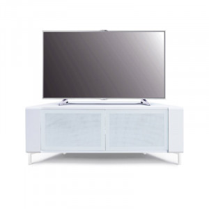 Comoda TV Arismendy, alb, 120 x 45 x 47 cm - Img 3