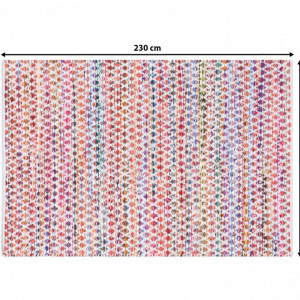 Covor Arakli, bumbac, multicolor, 160 x 230 cm - Img 7