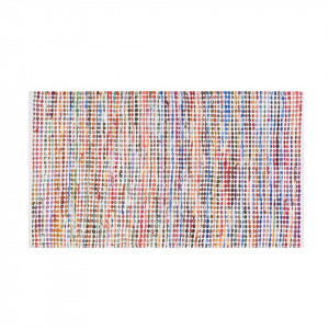 Covor Belen, lucrat manual, multicolor, 80 x 150 cm - Img 2