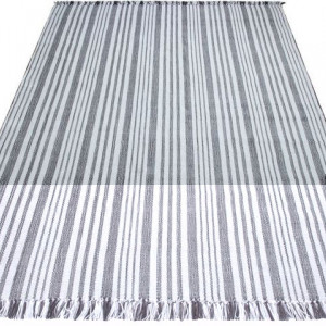 Covor COUCH_GW, textil, gri/alb, 160 x 230 cm
