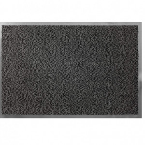 Covor de intrare GadHome, polipropilena, negru, 60 x 90 cm - Img 1