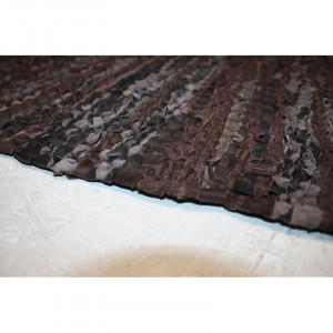 Covor Gammill Handmade Kilim Wool Brown, 140 x 200 cm - Img 2