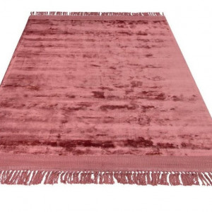 Covor Leonique, textil, rosu inchis, 200 x 300 cm