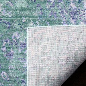 Covor Steller, textil, albastru, 243 x 304 cm - Img 5