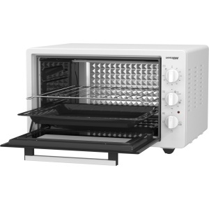 Cuptor electric Vision Chef VCE37A, 1300 W, 37 l, 3 functii coacere, Timer 90 min, Alb - Img 3