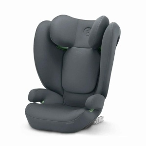 Cybex Solution B i-Fix scaun auto, 100-150cm/15-50kg/3-12 ani, ISOFIX, tetiera 12 pozitii, protectie impact lateral LSP, UN R129/03, 39x52x64cm, 4.4kg, gri - Verificat A · Re-Bloom