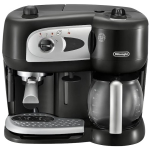 De'Longhi BCO 261B.1 espressor manual si cafetiera 2in1, 1750W, 15 bar, 10 cesti, sistem cappuccino, rezervoare detasabile, negru - Verificat A · Re-Bloom - Img 2