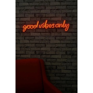 Decor de perete Re-Bloom, LED, PVC, alb/rosu, 76 x 19 x 2 cm - Img 4