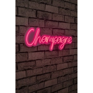 Decor de perte Re-Bloom, model Champagne, LED, roz, 60 x 18 cm - Img 1