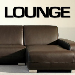 Decoratiune de perete Lounge, plastic, negru, 25 x 120 cm - Img 2
