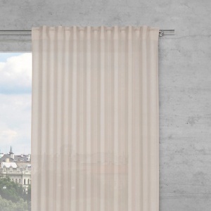 Draperie Elisa în culoarea bej, 135x255cm - Img 2