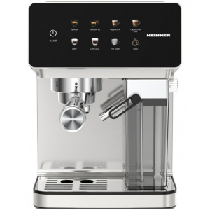 Espressor digital cu rezervor lapte Heinner CreamyBlend HEM-LK20DMLK, 1350W, 20 bar, capacitate rezervor apa detasabil 1.6L, rezervor lapte detasabil 0.5L, panoul digital si control tactil, RESIGILAT, GARANTIE 1 AN - Img 6