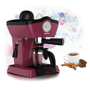 Espressor Heinner Charm HEM-200BG, 800W, 3.5Bar, Filtru inox, 250ml, Visiniu - Img 2