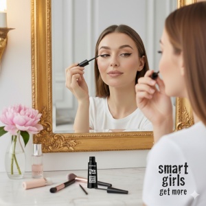 Eyeliner lichid Smart Girls Get More, Thin Brush, 4, 5 ml, Black - Img 6