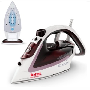 Fer de calcat Tefal Express Steam FV5714E0, Putere 2500W, Jet de abur 190g/min, Abur variabil 0-45g/min, Capacitate 270ml, Talpa Durilium, Violet - Img 2
