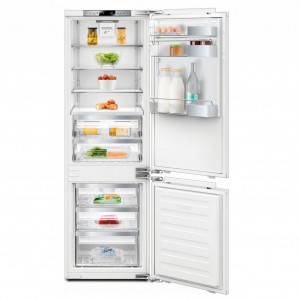 Figider cu congelator incorporabil Grundig 75, clasa energetica D, alb, iluminare LED, 177,7 X 55,6 X 54,5 CM, 