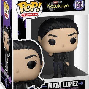 Figurina Funko POP, Hawkeye - Maya Lopez, vinil, multicolor, 9,5 cm