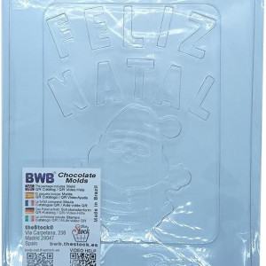 Forma pentru ciocolata BWB 183, silicon/plastic, transparent, 18,5 x 24 cm