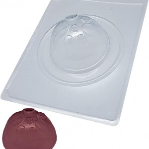 Forma pentru ciocolata BWB 9938, silicon/plastic, transparent, 18,5 x 24 cm - Img 1