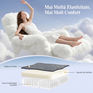 Fotoliu reclinabil cu ridicare si masaj Re-Bloom, textil/spuma/inox, 89x90x102 cm, 8 puncte masaj, 150 kg, inaltime utilizator max 190 cm, gri - Verificat A · Re-Bloom - Img 4