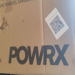 Gantera ajustabila, 15 setari de greutate, POWRX, maner antiderapant, pentru incepatori si intermediari, lungime 43 cm, 2.3 - 24 kg, Resigilat, Grad A - Img 6