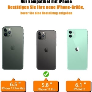 Husa de protectie cu snur pentru iPhone 11 Pro Gumo, TPU/poliester, transparent/roz, 5,8 inchi